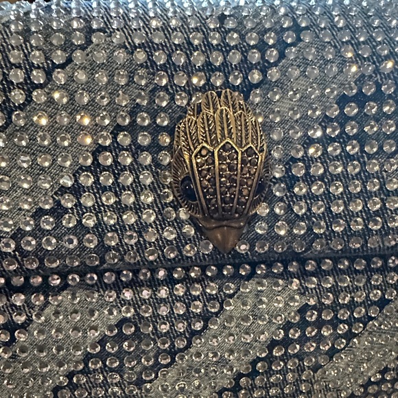 Kurt Geiger Mini Kensington Denim Crossbody - Picture 4 of 5